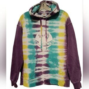 Guess & J.Balvin Collaboration For " Colores" Album Tie-Dye Hoodie Unisex